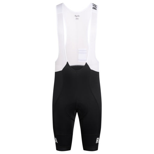 Pro Team Culote Corto Tirantes Regular Rapha Hombre Blanco/Negro