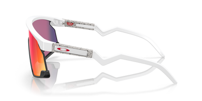 BXTR Gafas de Sol Oakley Blanco Mate Negro Mate Lente Prizm Road #2