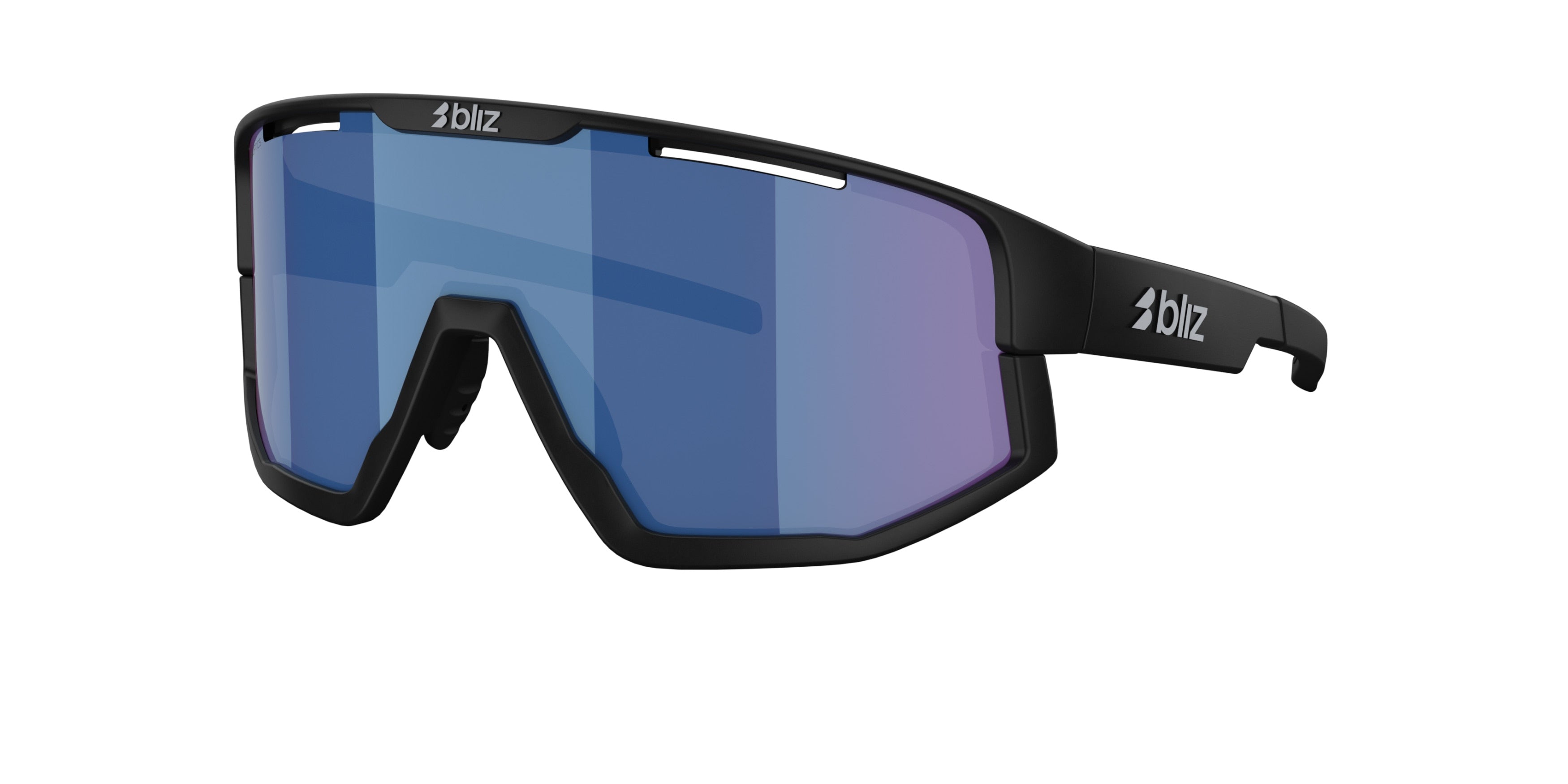 Gafas Sol Bliz Fusion/Negro/Azul Marrón