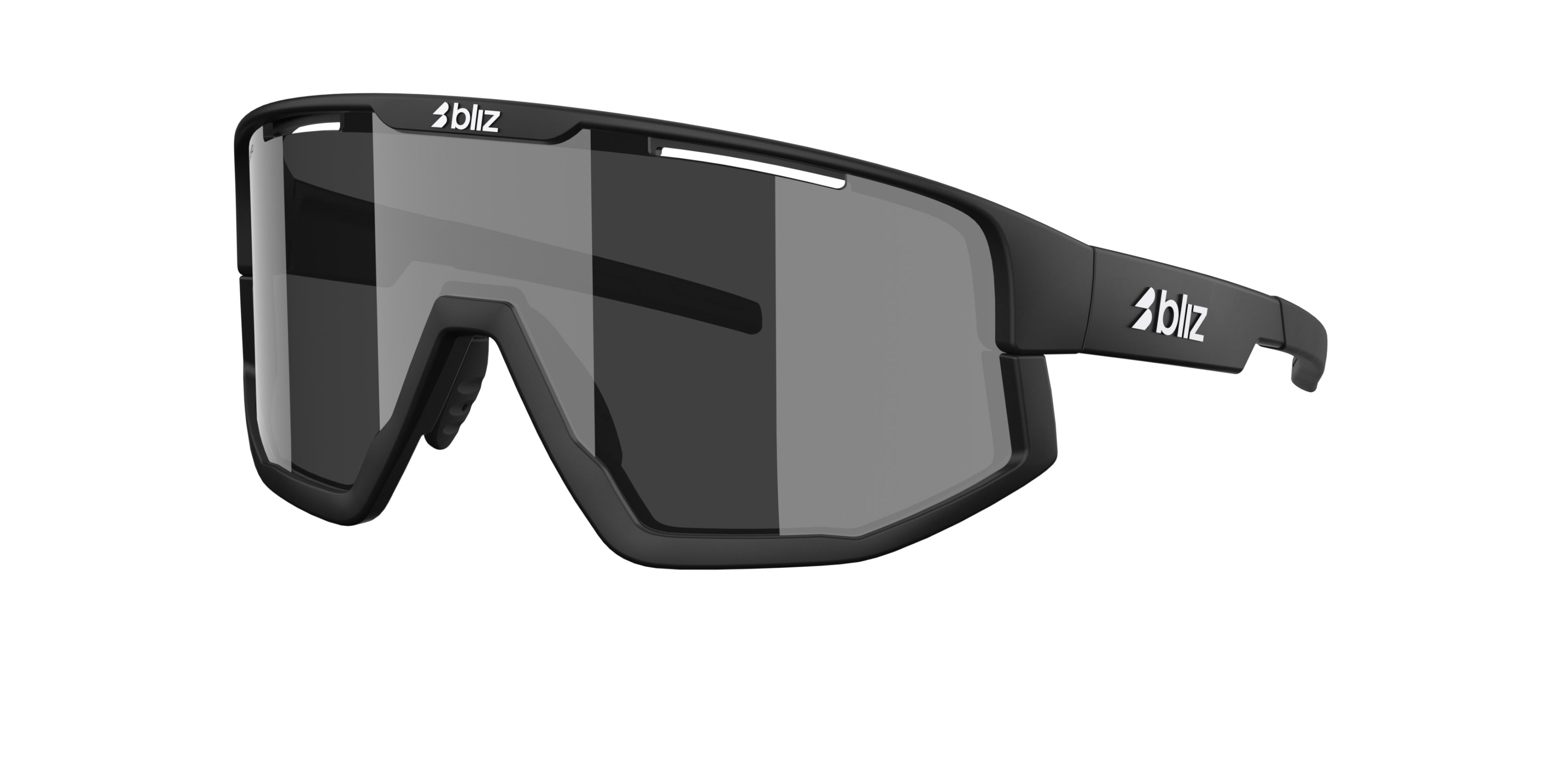 Gafas Sol Bliz Fusion/Negro Mate/Smoke/Silver Mirror