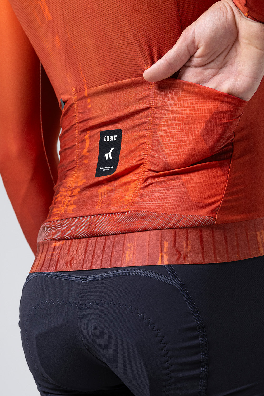 Maillot Manga Larga Cx Pro 3.0 Gobik Unisex Burnt Orange #12