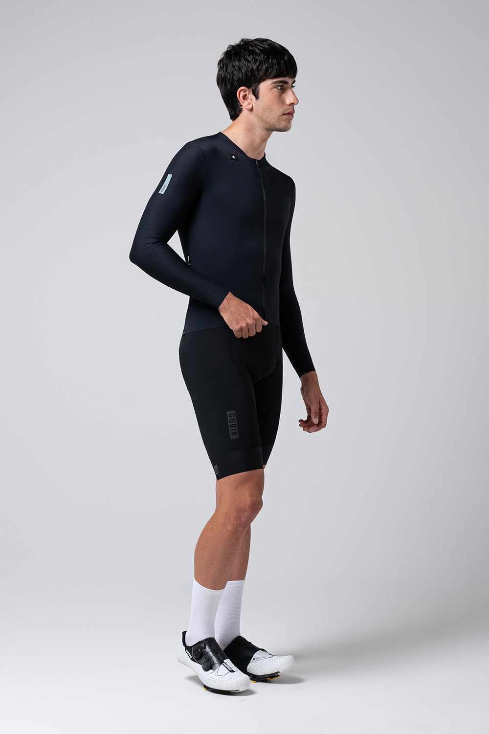 Maillot Manga Larga Avalon Gobik Unisex Ink Negro #8