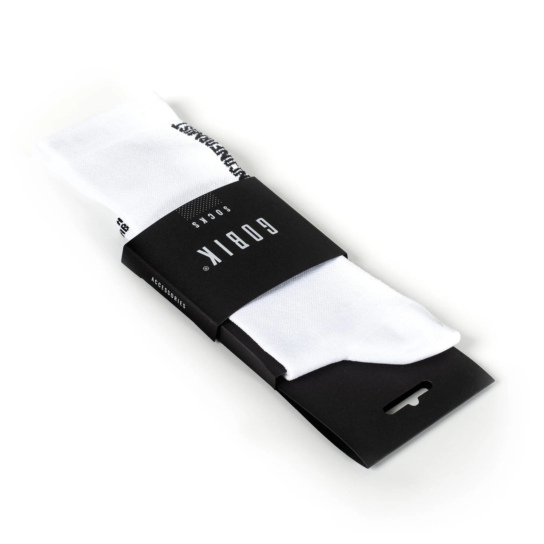 Superb Calcetin Extra Largo Gobik Unisex Axis Blanco #2