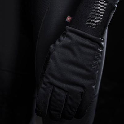 Nuuk Primaloft Guantes Termicos Ligeros Gobik Unisex Negro True #4