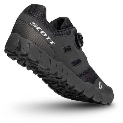 Zapatillas MTB Scott Sport Crus/R Flat BOA Negro/Plata #4
