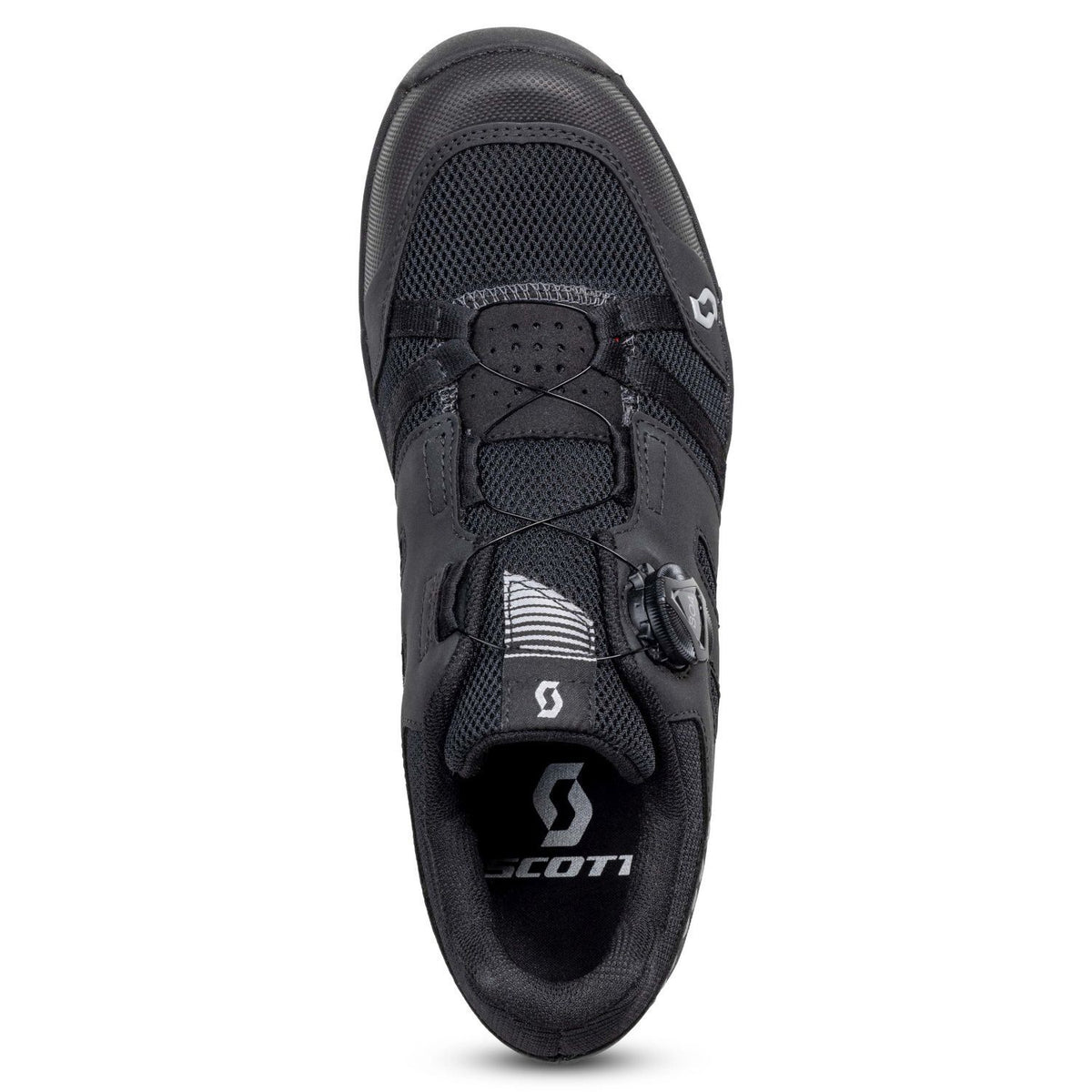 Zapatillas MTB Scott Sport Crus/R Flat BOA Negro/Plata #6