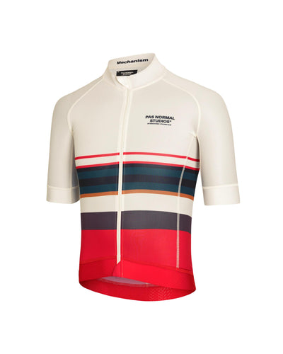 Maillot Manga Corta Pas Normal Studios Mechanism Late Drop Hombre Off White #3