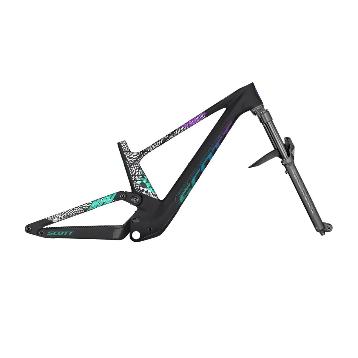 Cuadro Amortiguador Scott Genius 900 Tuned HMX 2025 Carbon Black