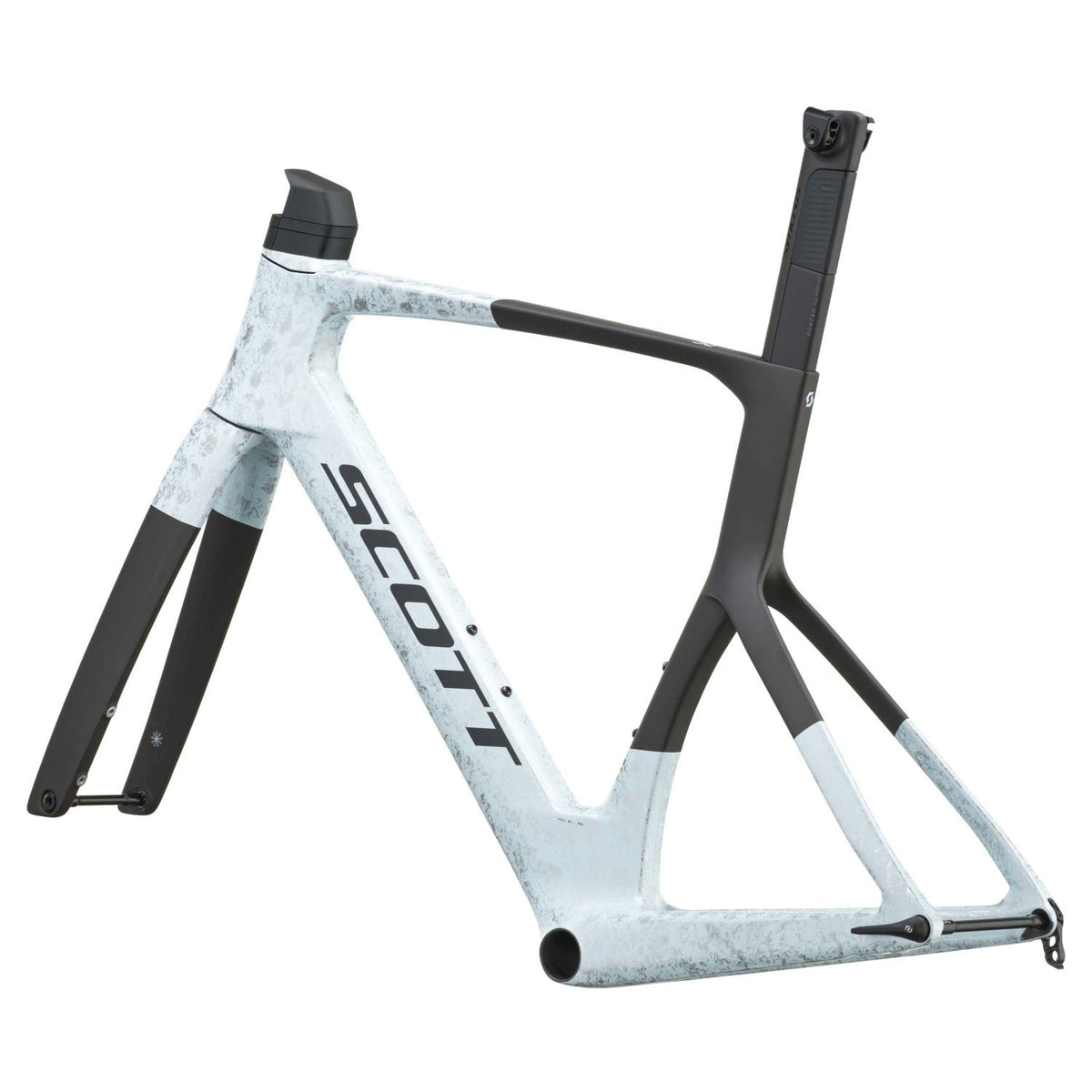 Cuadro Scott Foil RC Pro 2027 Rush White/Carbon Black #3