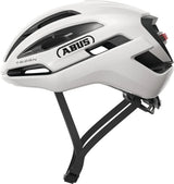 Abus Taipan LED Rennradhelm Shiny White