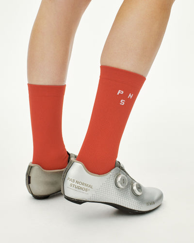 Calcetines Largos Pas Normal Studios Unisex Hibiscus Orange #3