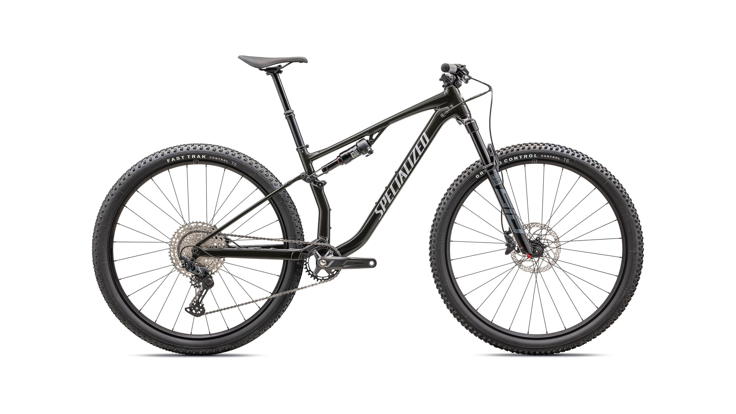 Bicicletas MTB XC Chisel Comp Shimano Specialized 2025 Gloss Dark Moss Green/Liquid Metal #2