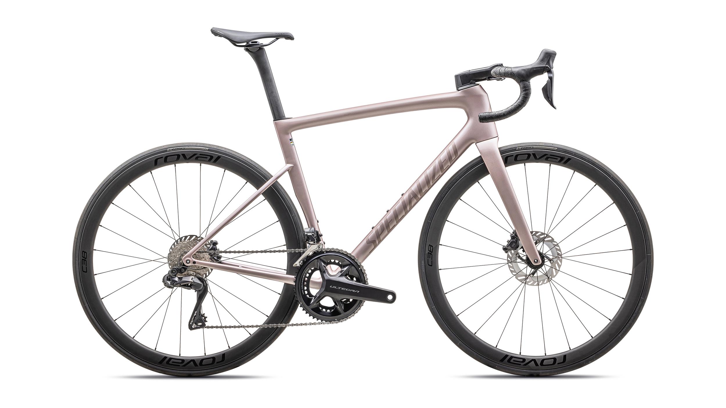 Bicicletas Carretera Tarmac SL8 Expert Ultegra Di2 Specialized 2025 Satin Champagne/Black Pearl #2