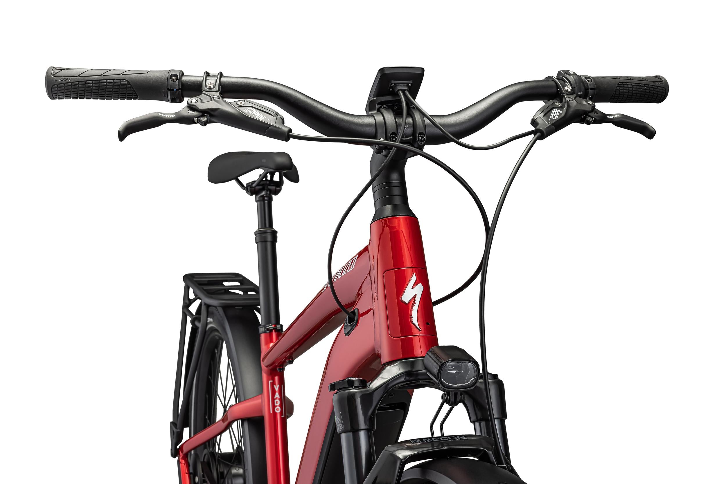 Bicicletas Electricas eUrbanas Specialized Turbo Vado 5.0 IGH NB Red Tint/Silver Reflective #6