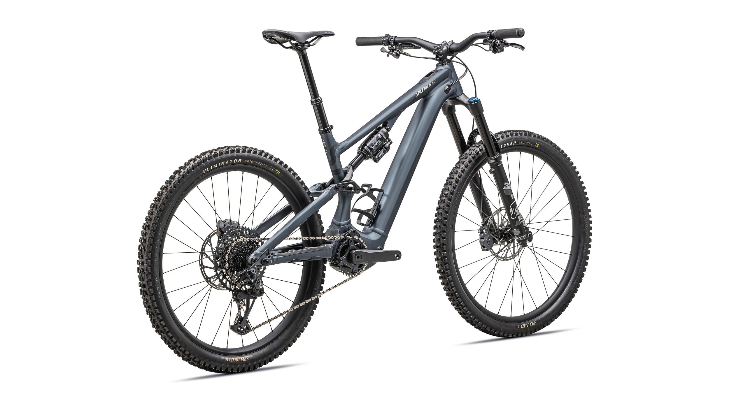 Levo SL 2 Comp Alloy Specialized 2025 Cast Blue Metallic/Dark Navy/White Mountains #3