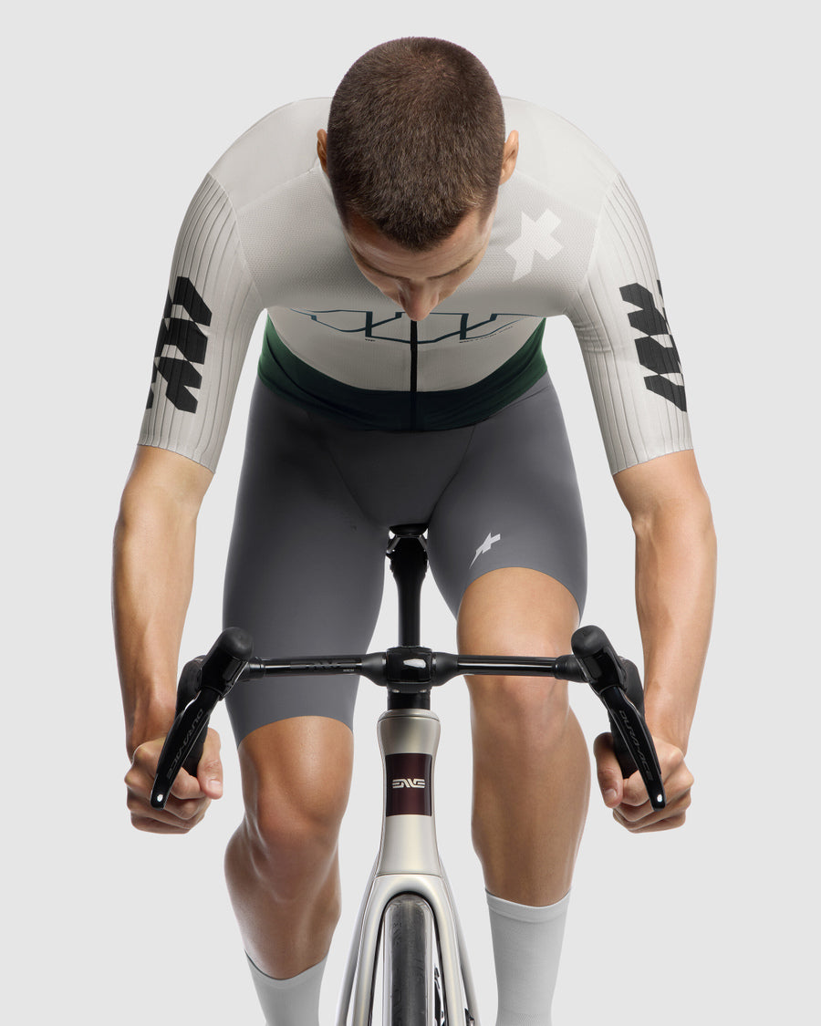 Maillot Manga Corta Assos Equipe RS Something To Say Almond Milk #5