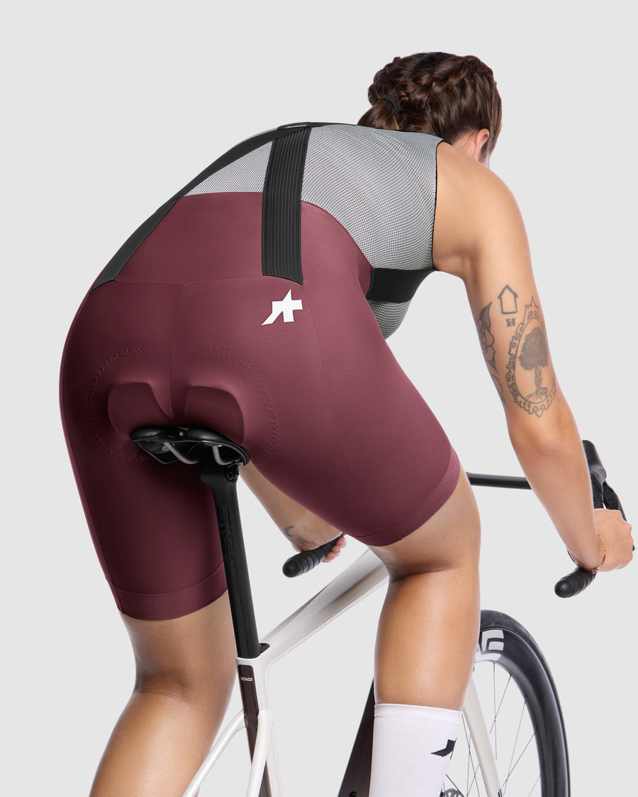 Assos Culote Corto Tirantes Uma GT S11 Mujer Burgundy Red #6