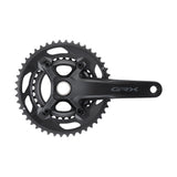 Crankset Shimano GRX FC-RX600-10 46/30t 10s Without Bottom Bracket Black