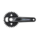 Kurbelgarnitur/Kettenblatt Shimano Deore FC-M6100-1 30t 12s Ohne Innenlager Schwarz