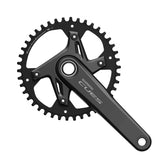 Kurbelgarnitur/Kettenblatt Shimano Cues FC-U6040-1 Hollowtech II 42t 9/10/11s Ohne Innenlager Schwarz