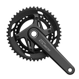 Kurbelgarnitur/Kettenblätter Shimano Cues FC-U6040-2 Hollowtech II 46/32t 9/10s Ohne Innenlager Schwarz