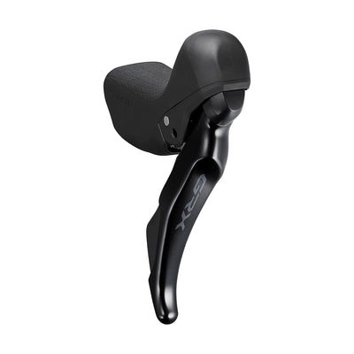 Kit Freno Disco Hidráulico Shimano GRX BR-RX400/ST-RX400 Trasero/Derecho Resina Aletas Sin Adaptador Latiguillo 1700mm Negro