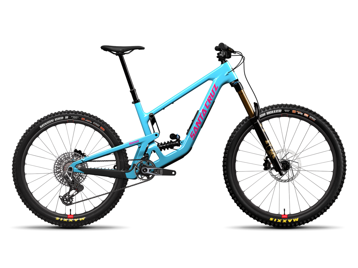 Santa Cruz Nomad X0 AXS RSV Coil 2027 Gloss Aqua-Magenta