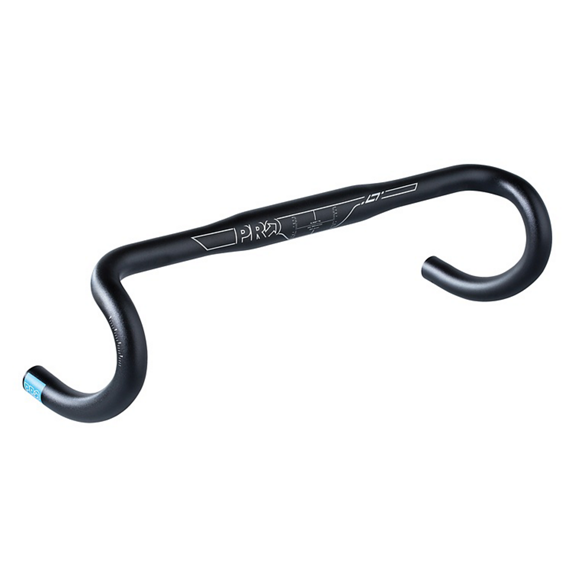 Manillar Carretera PRO LT Compact Aluminio 31.8mm Negro