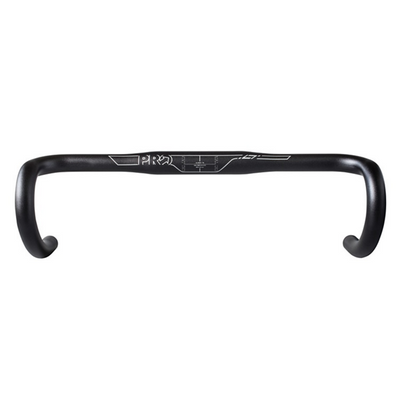 Manillar Carretera PRO LT Compact Aluminio 31.8mm Negro #2