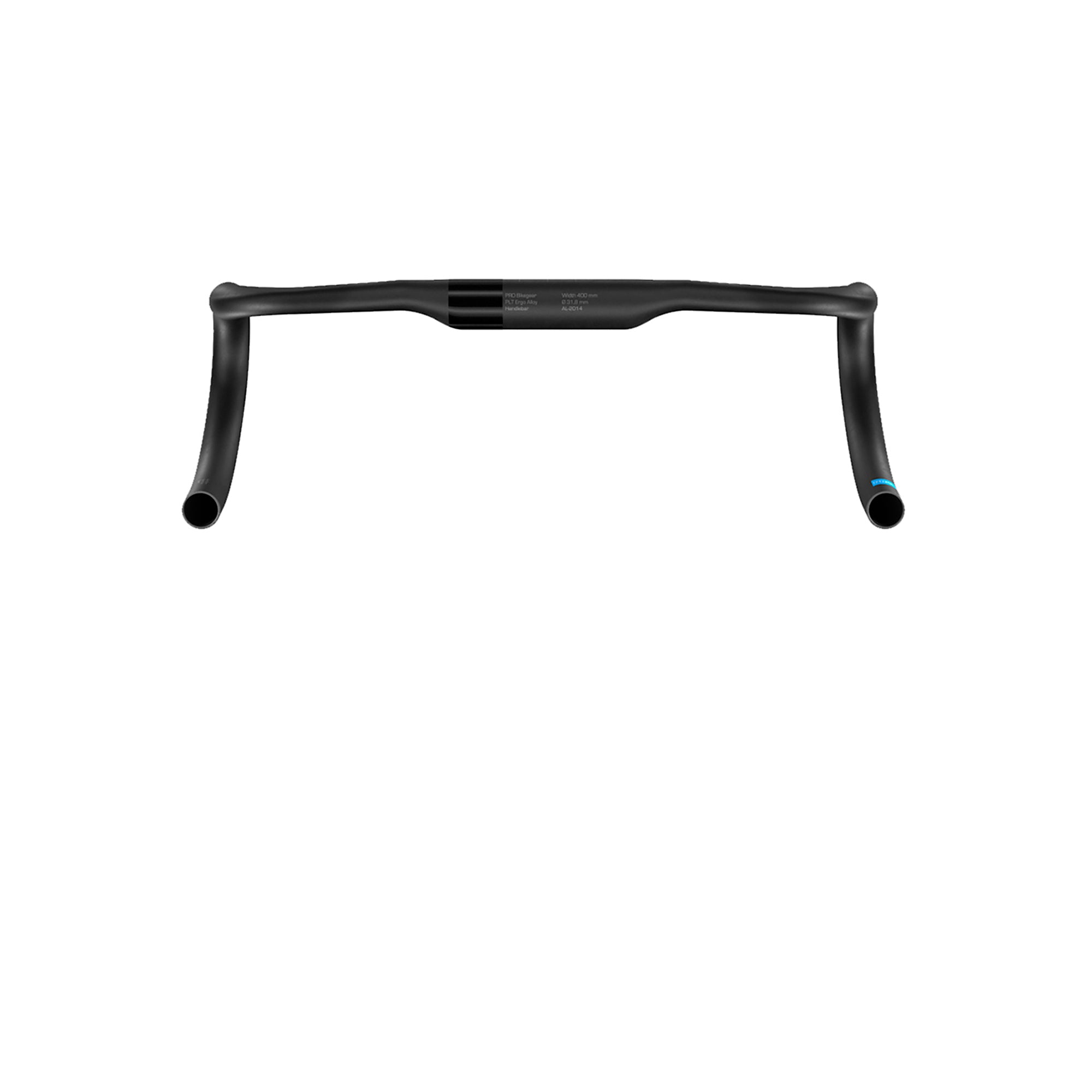Manillar Carretera PRO PLT Ergo Aluminio 31.8mm 120mm 70mm Negro #8