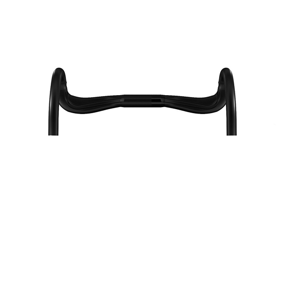 Manillar Carretera PRO PLT Ergo Carbon 31.8mm 140mm 78mm Negro #5