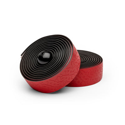 Cinta Manillar PRO Pursuit Team Negro/Rojo Degradado PU 3 mm #2