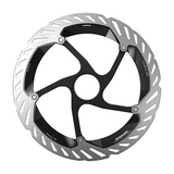 Shimano Bremsscheibe RT-CL900 Center Lock Ice Technologies Freeza Interner Sicherungsring Silber/Schwarz