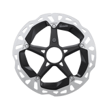 Shimano Bremsscheibe RT-EM910 Center Lock Ice Technologies Freeza Externer Sicherungsring Silber/Schwarz