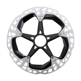 Shimano Bremsscheibe RT-MT900 Center Lock Ice Technologies Freeza Silber/Schwarz