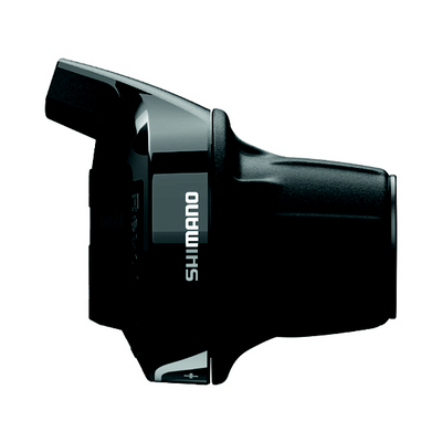 Mando Cambio Derecho Shimano SL-RV400-7R-LSET SA Revoshift Abrazadera 7v Optical Gear Display Negro #4