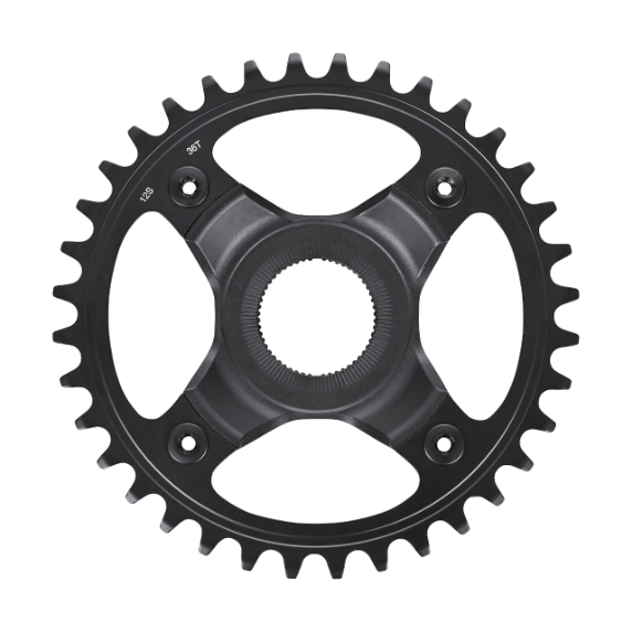 Plato Shimano Steps SM-CRE70 53mm Sin Guia Cadena Negro