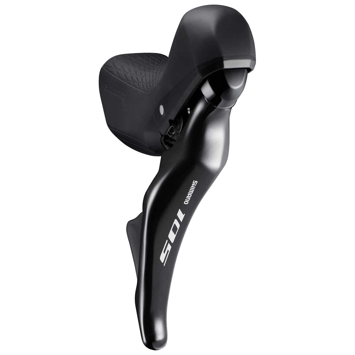 Kit Freno Disco Hidráulico Shimano 105 BR-R7025/ST-R7070 SL Interno Trasero/Derecho Resina Aletas Sin Adaptador Latiguillo 1700mm Negro