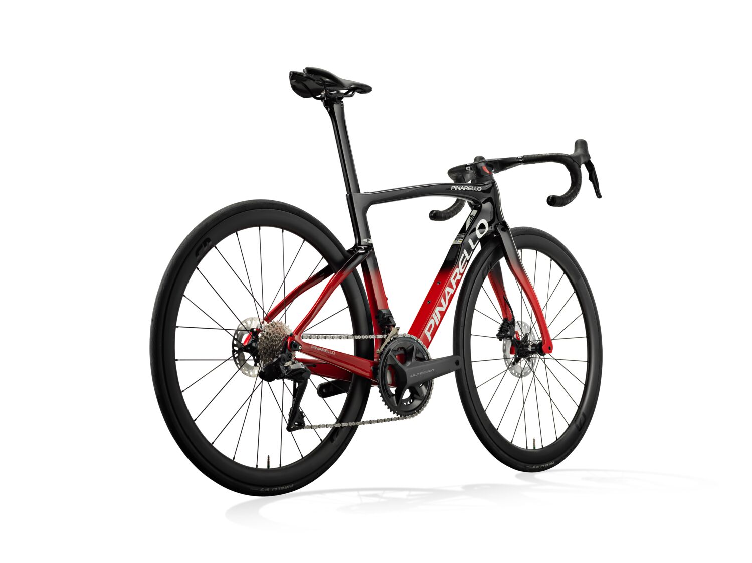Pinarello F7 DT Swiss A1800 Spline E311-Fastest Red Ultegra Di2 12v #3