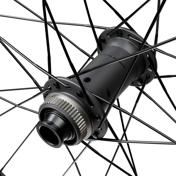 Rueda Delantera Shimano XTR WH-M9220-TL-F15-B-29 Freno Disco Center Lock Negro #5