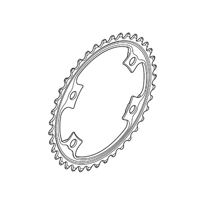 Plato Shimano Dura-Ace FC-9000 Negro