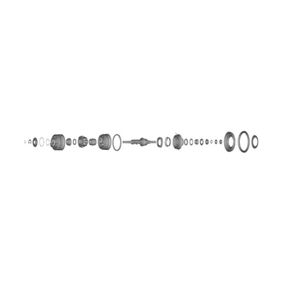 Conjunto Interno Shimano SG-S7001-11 187mm Plata #2