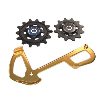 Roldanas X-Sync+Jaula Sram Cambio Eagle XX1/X01 Oro