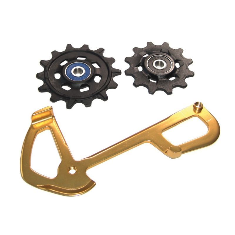 Roldanas X-Sync+Jaula Sram Cambio Eagle XX1/X01 Oro
