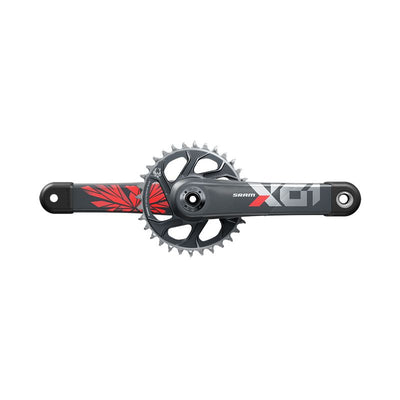 Juego Bielas/Plato Sram X01 Eagle X-Sync2 SuperBoost+ Dub DM 32d 12v Carbono Rojo Sin Cazoletas