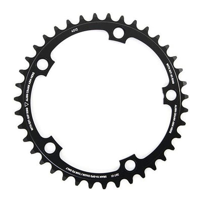 Plato Sram Red X-Glide Yaw BCD 110 mm Offset 10v Negro