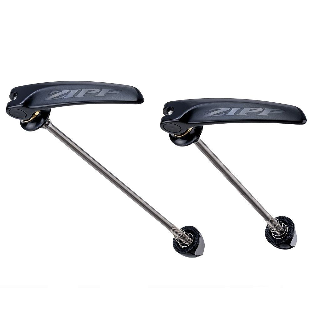 Juego Cierres Rápidos Zipp Tangente Titanio 100mm/130mm Negro