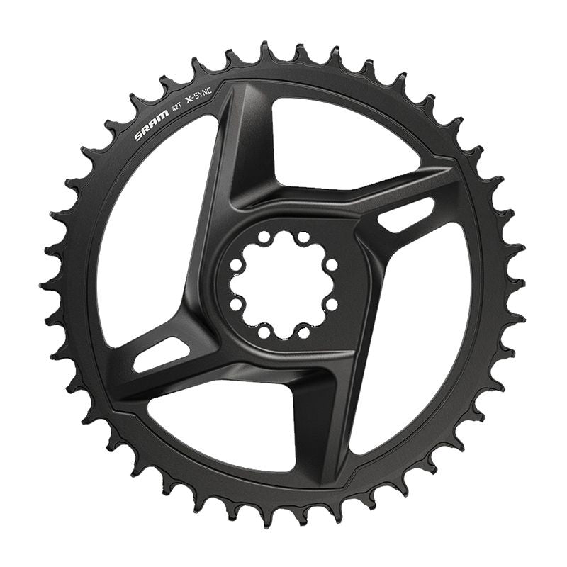 Plato Sram X-SYNC 38d Direct Mount 12v Aluminio Negro