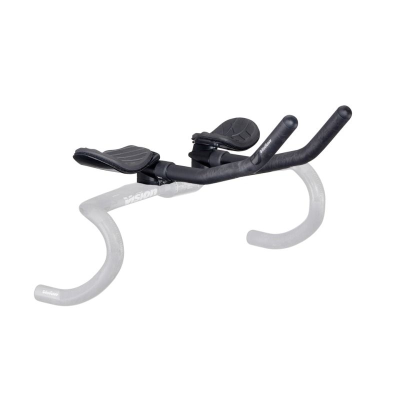 Kit Extensiones Vision Metron 4D M.A.S. J-Bend 270mm Carbono Negro
