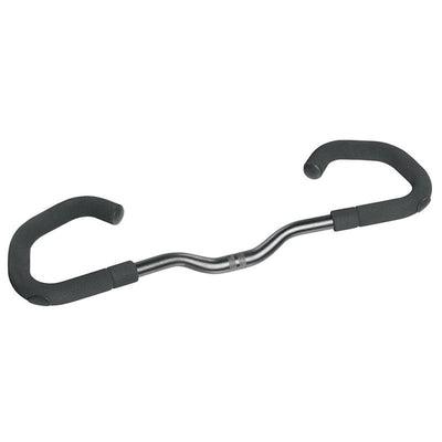 Manillar Ergotec AHS Basic Comfort 600mm Altura 25mm 12º Aluminio Negro